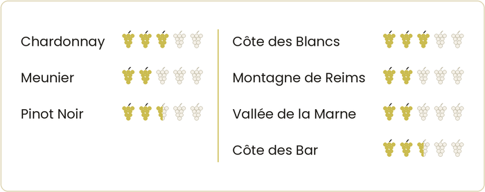 Die Jahrgänge in der Champagne
