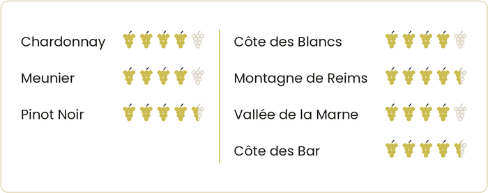 Die Jahrgänge in der Champagne