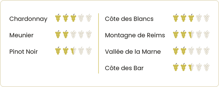 Die Jahrgänge in der Champagne