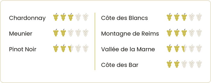 Die Jahrgänge in der Champagne